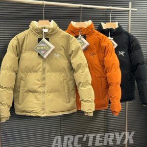 ARCTERYX tricolor lamb wool cotton jacket