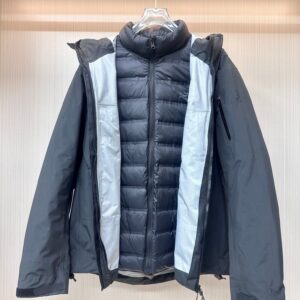 ARCTERYXSV six generation three in one hard shell down jacket