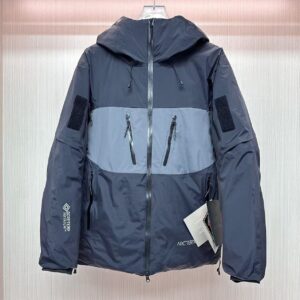 ARCTERYX high-end color blocked down jacket ski jacket