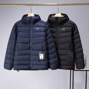 ARCTERYX embroidered logo lightweight down jacket