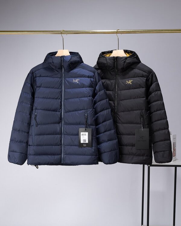 ARCTERYX embroidered logo lightweight down jacket