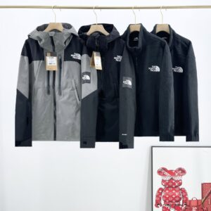 The North Face three in one color blocked assault suit