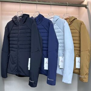 Lululemon Five Grid Hooded Down Jacket