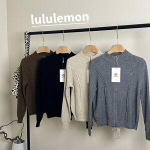 Lululemon wool zipper jacket